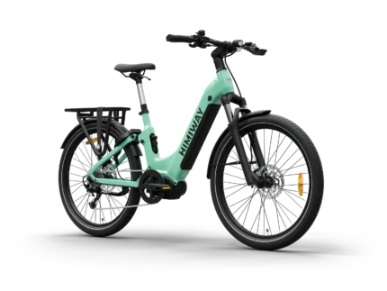 Himiway A7 Pro : Urban Electric Commuter Bike ST - Green Front