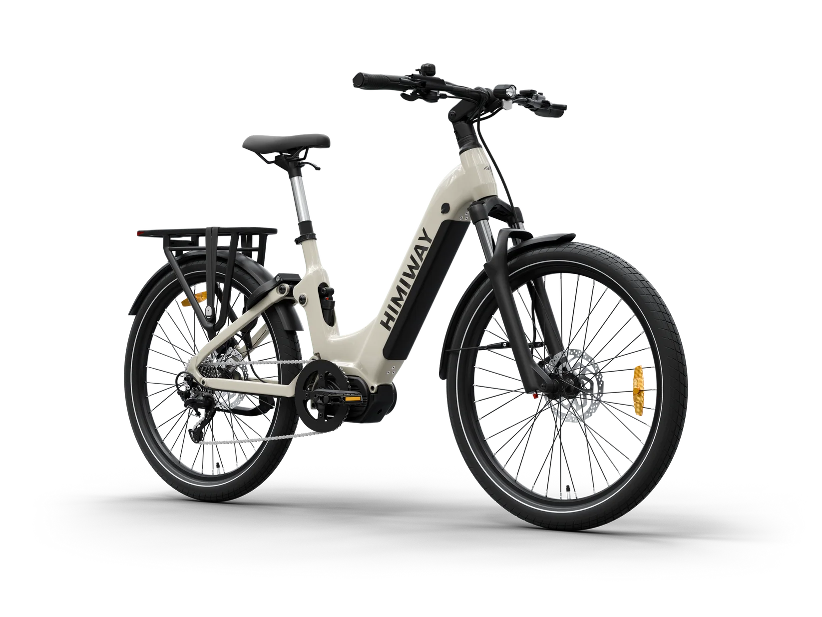 Himiway A7 Pro : Urban Electric Commuter Bike ST - LightGrey Himiway A7 Pro : Urban Electric Commuter Bike ST - LightGrey