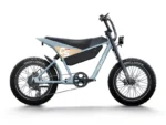 Himiway C5 Electric Motorbike - Bluish Green