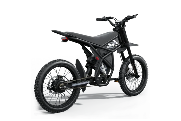 GT73 Electric Motorbike - Back Side