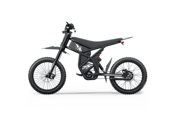 GT73 Electric Motorbike - Side View