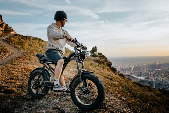 Z8 Electric Bike - Riding