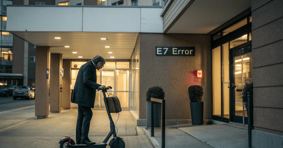 Electric Scooter Error Codes