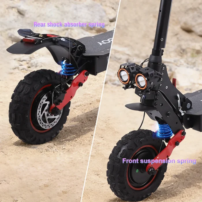 FREEBOY H6 Electric Scooter - Suspension