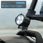 Hiboy EX11 Full Suspension Electric Bike - Bright Front Headlight