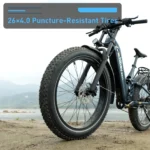 Hiboy EX11 Full Suspension Electric Bike - Puncture Resistant
