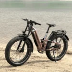 Hiboy EX11 Full Suspension Electric Bike - Sand and SEA