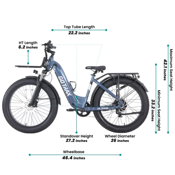 Gotrax Alpine Fat Tire eBike - Image 11