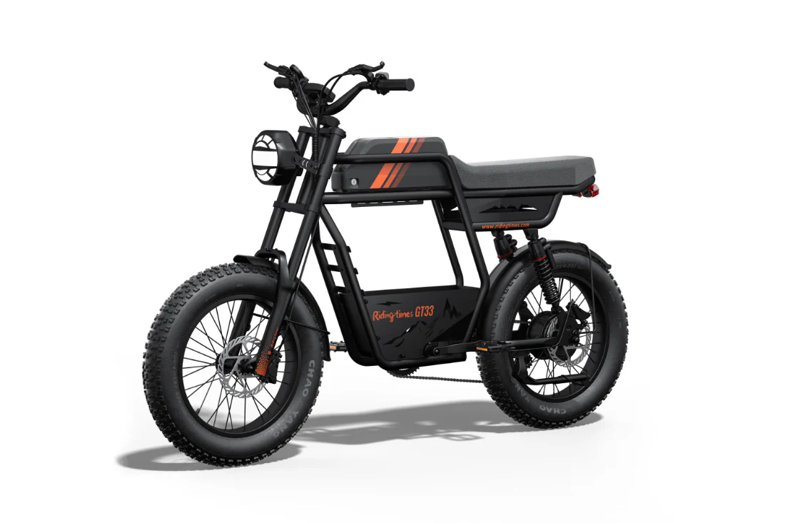 Riding Times GT33 Cargo Electric Bike - Riding Riding Times GT33 Cargo Electric Bike - Riding