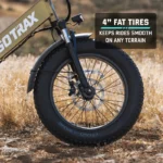 GOTRAX F3 Fat Tire Folding E-Bike - Image 3