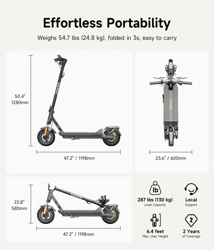 NAVEE GT5 Max Electric Scooter - Image 13