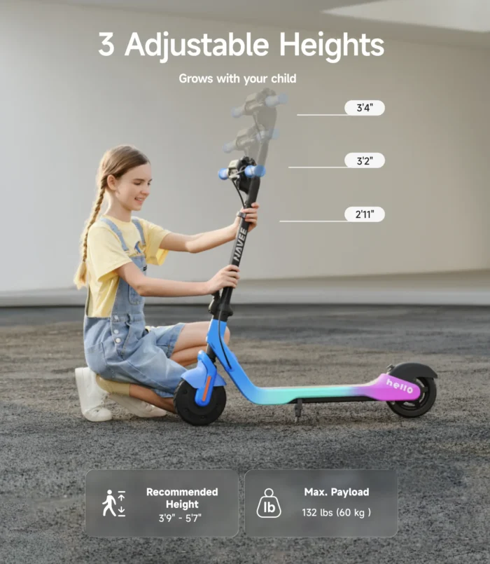 NAVEE K100 Max Kids E-scooter - Image 5