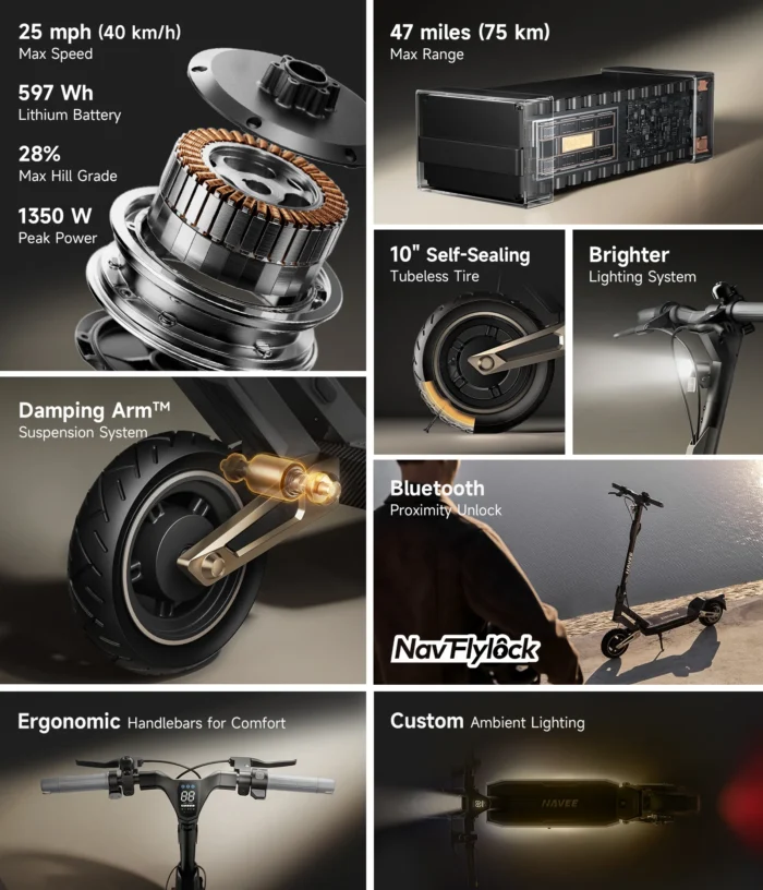 NAVEE ST3 Pro Electric Scooter - Image 10