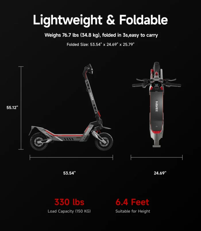 NAVEE XT5 Pro Electric Scooter - Image 10