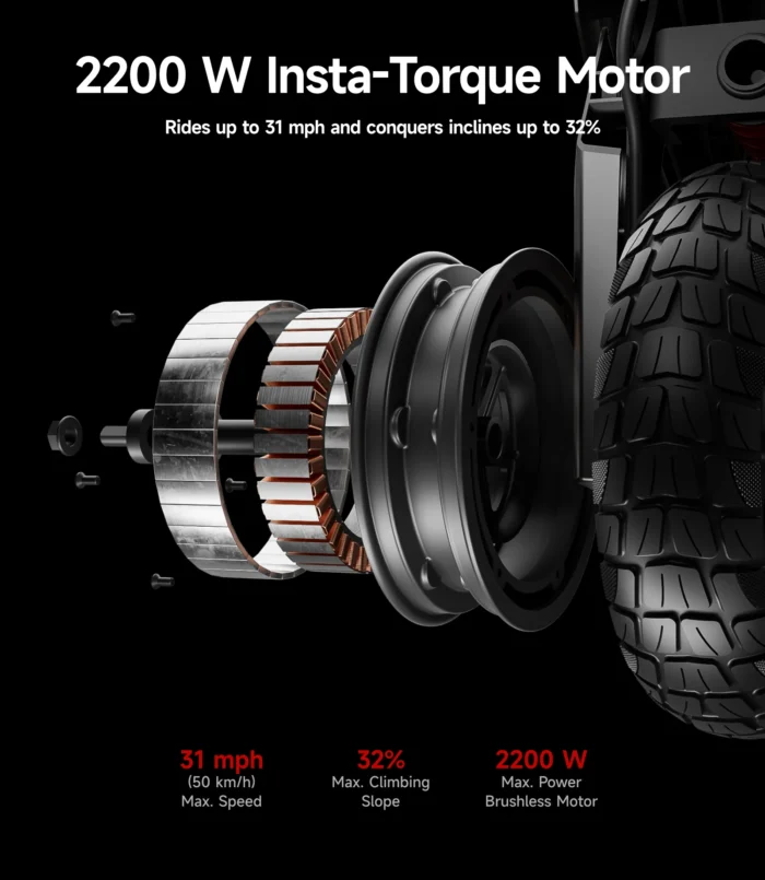 NAVEE XT5 Pro Electric Scooter - Image 3