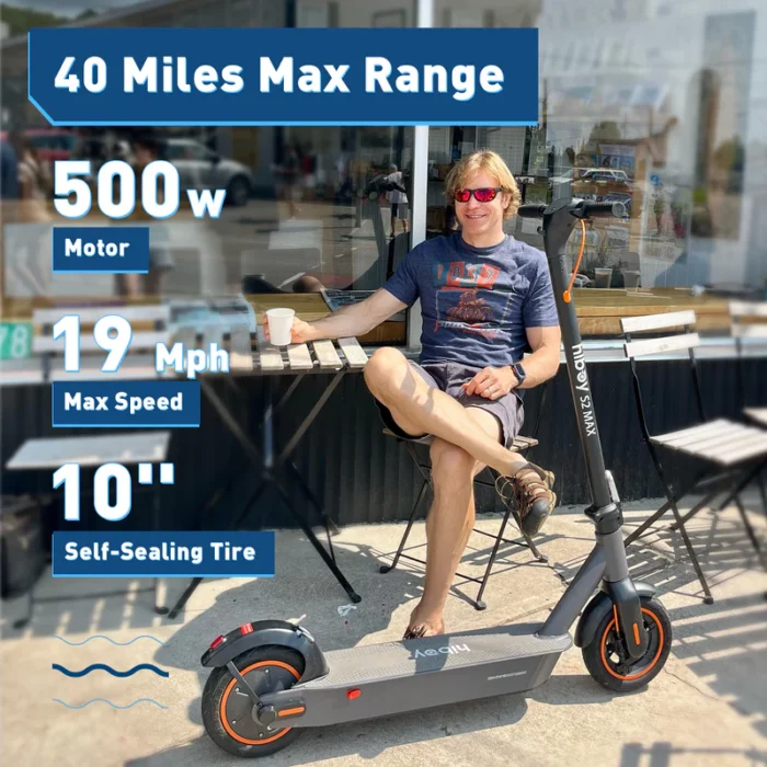 Hiboy S2 MAX Electric Scooter - Image 6