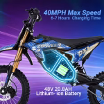 ZONVEER DX1 Electric Mini Dirt Bike - Image 3